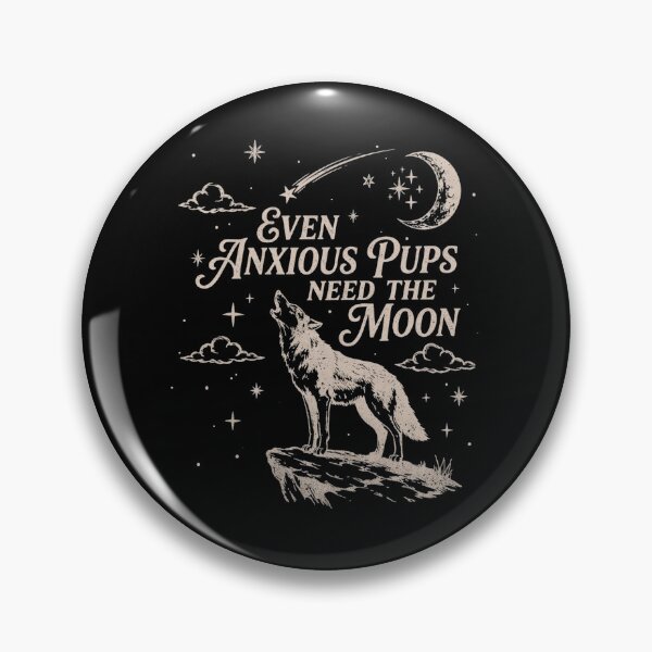 Item preview, Even Anxious Pups Need The Moon, Orbiter Song Inspired, The Divide Tour designed and sold by RafaelScherer.