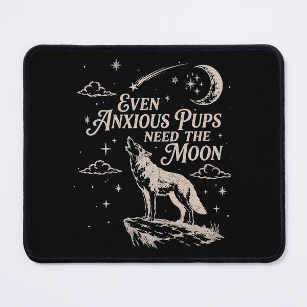 Item preview, Even Anxious Pups Need The Moon, Orbiter Song Inspired, The Divide Tour designed and sold by RafaelScherer.