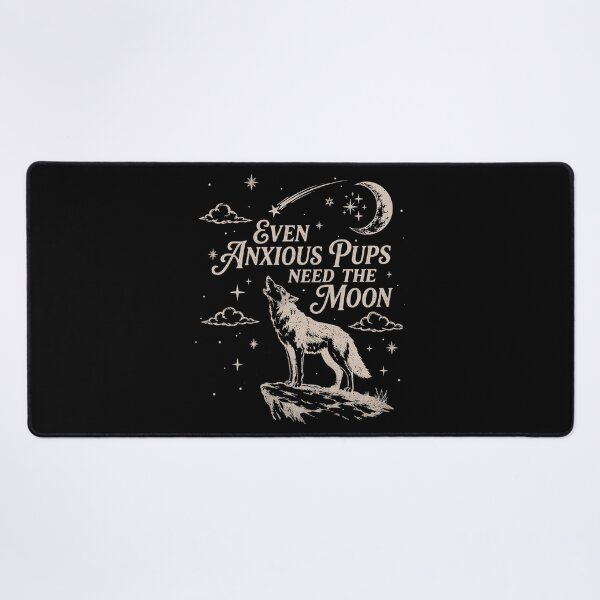 Item preview, Even Anxious Pups Need The Moon, Orbiter Song Inspired, The Divide Tour designed and sold by RafaelScherer.
