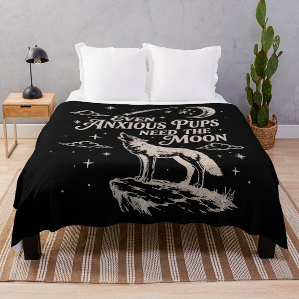 Item preview, Even Anxious Pups Need The Moon, Orbiter Song Inspired, The Divide Tour designed and sold by RafaelScherer.