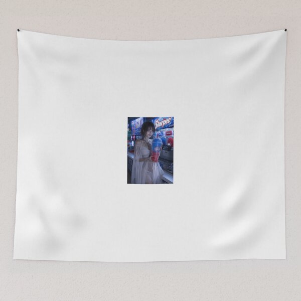 Item preview, Woman in White Gown Holding a Red Slurpee designed and sold by CathryneDelamort.