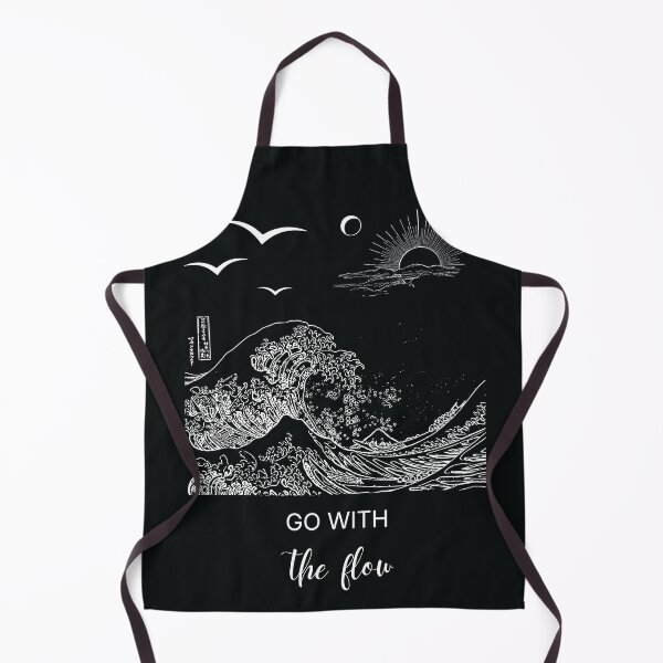 Item preview, Go with the flow ocean wave design designed and sold by Krishnacre8.