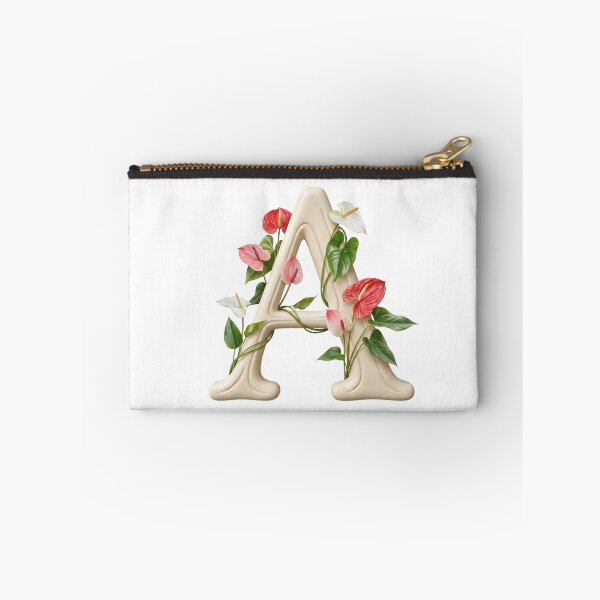 Item preview, Botanical Floral Letter A Monogram designed and sold by Helenaphotoart.