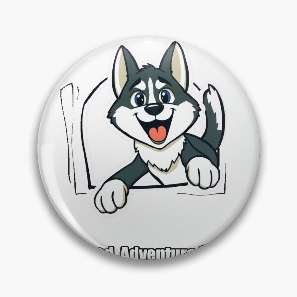 Artikelvorschau, Husky – Ausgebrochenes Abenteuer erwartet dich – Lustiges Husky-Geschenk entworfen und verkauft von pawdrops.