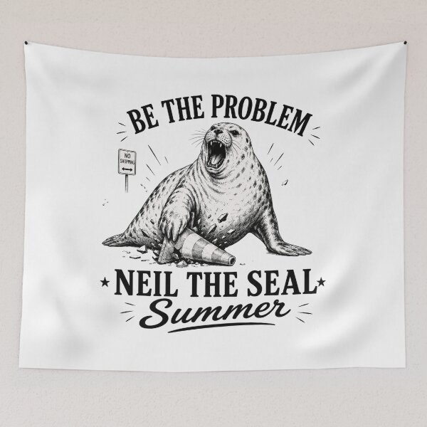 Item preview, Neil the Seal designed and sold by RafaelScherer.