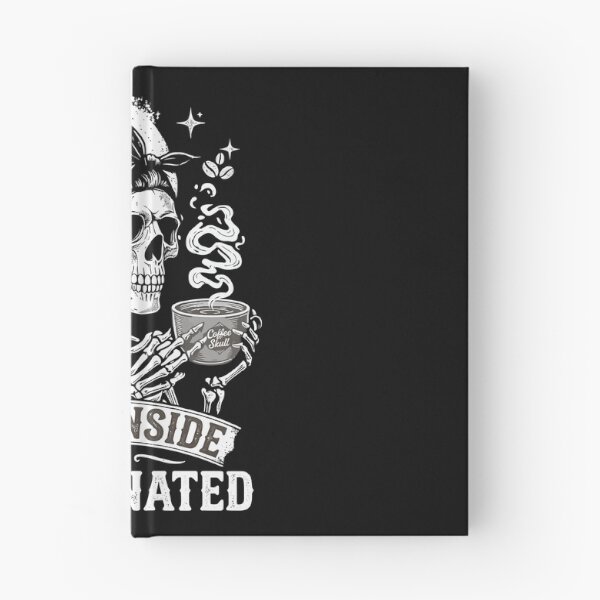 Item preview, Dead Inside But Caffeinated Mom Skeleton Drink Coffee Funny T-Shirt designed and sold by stmpdwrld.