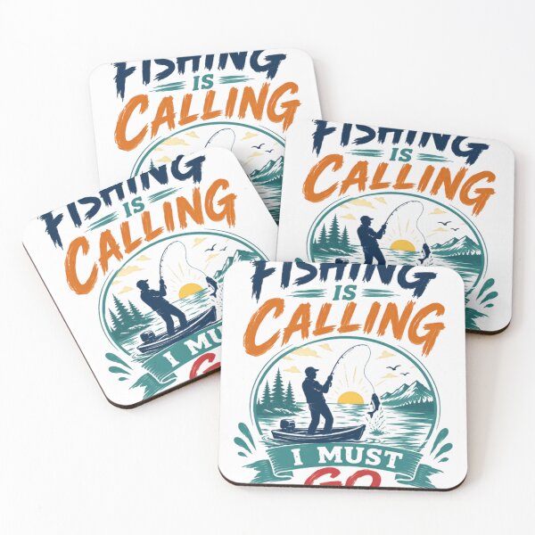 Item preview, Fishing Is Calling I Must Go Fisherman Angler Outdoors Enthusiast Hobby designed and sold by JonesFlora2025.