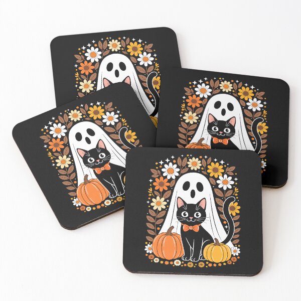 Item preview, Black Cat and Ghostly Scene designed and sold by jkrphoto.