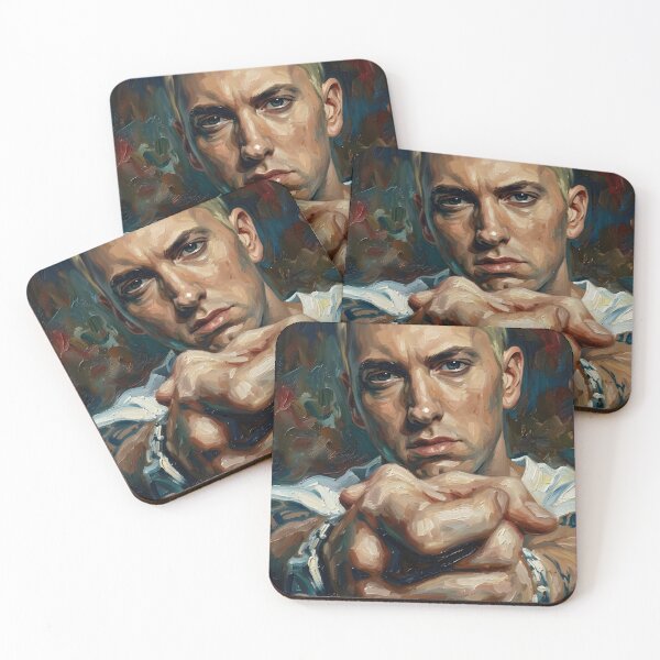 Aperçu de l'œuvre Peinture à l'huile d'Eminem créée et vendue par maretsad.