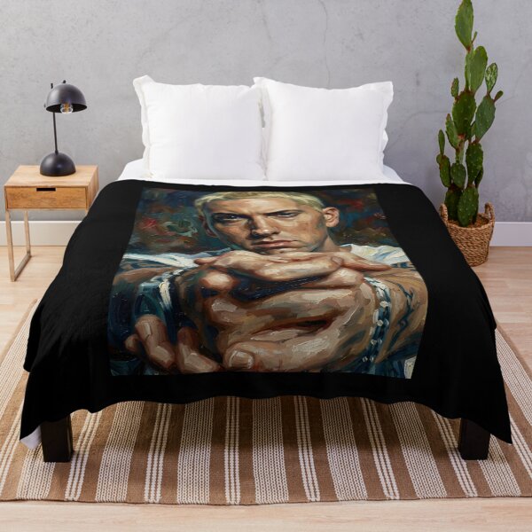 Item preview, Eminem Oil Painting designed and sold by maretsad.