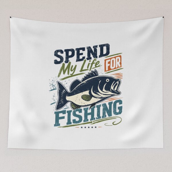 Item preview, Spend My Life For Fishing Fisherman Angler Hobby designed and sold by JonesFlora2025.