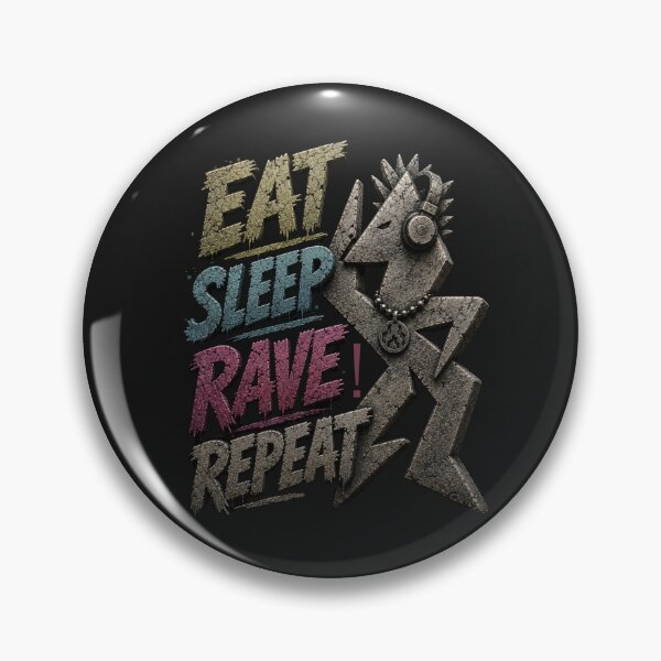 Item preview, Eat sleep rave repeat designed and sold by DAX4ART.