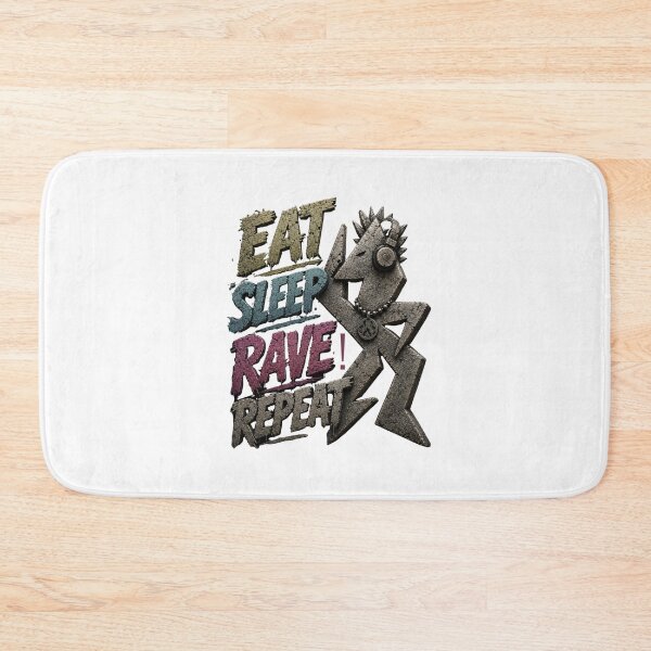 Item preview, Eat sleep rave repeat designed and sold by DAX4ART.