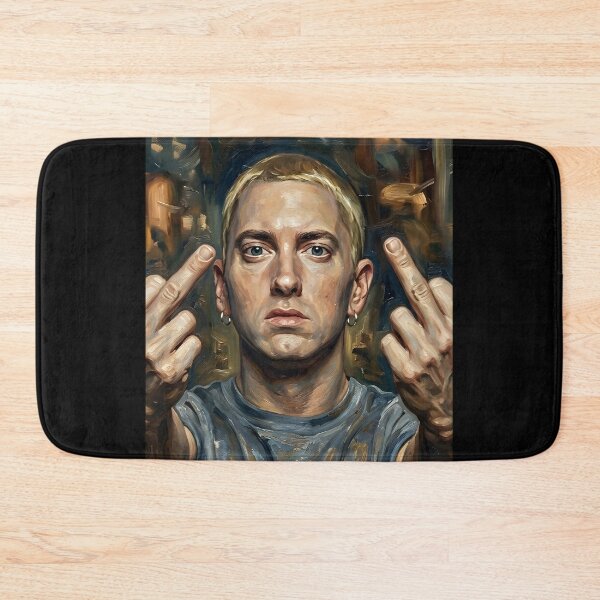 Item preview, Eminem Oil Painting designed and sold by maretsad.