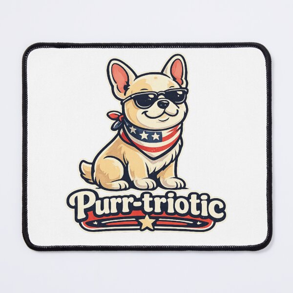 Item preview, Purrtriotic Funny Patriotic American Flag Cat designed and sold by Orivana.