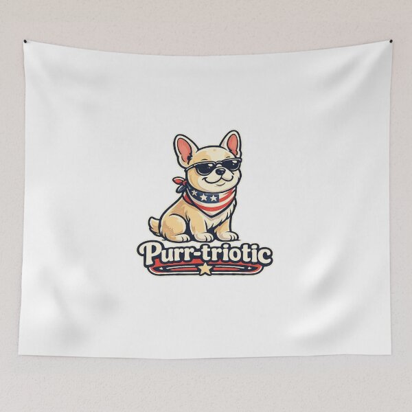 Item preview, Purrtriotic Funny Patriotic American Flag Cat designed and sold by Orivana.