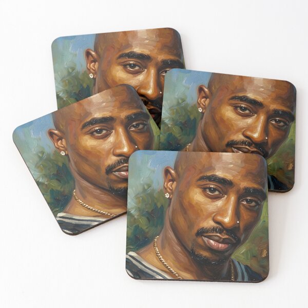 Item preview, Tupac 2Pac Oil Painting designed and sold by maretsad.