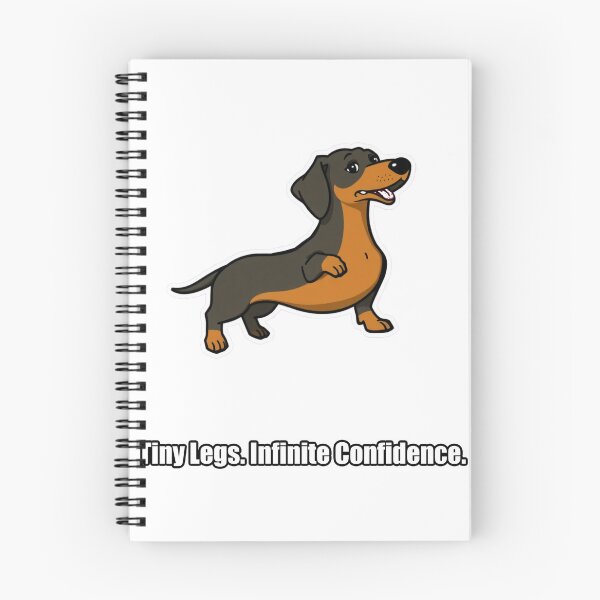 Item preview, Dachshund - Tiny Legs Infinite Confidence - Funny Dachshund Gift designed and sold by pawdrops.