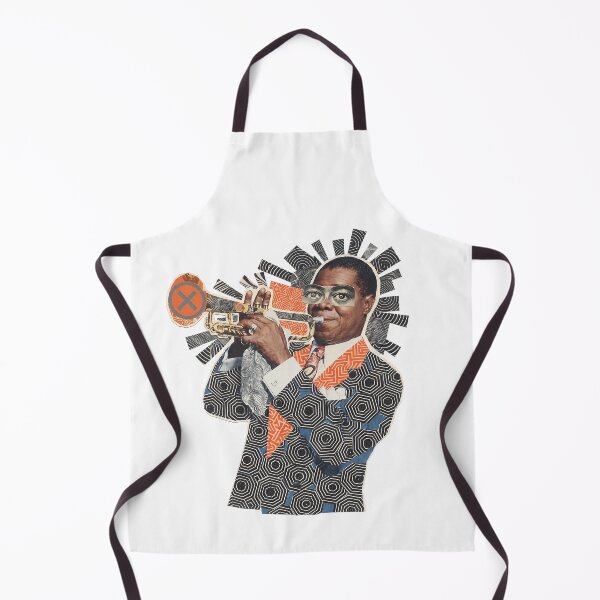Item preview, Louis Armstrong Surreal Portrait designed and sold by Mystikos Art.