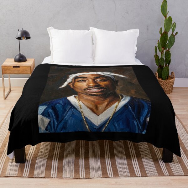 Item preview, Tupac 2Pac Oil Painting designed and sold by maretsad.