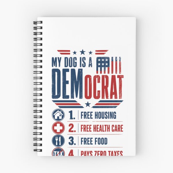Item preview, My Dog Is A Democrat Funny Political Humor Dog Owner designed and sold by JonesFlora2025.