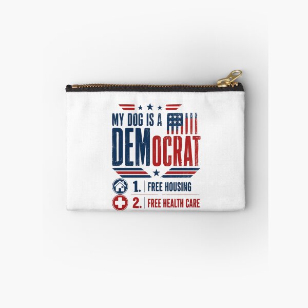 Item preview, My Dog Is A Democrat Funny Political Humor Dog Owner designed and sold by JonesFlora2025.
