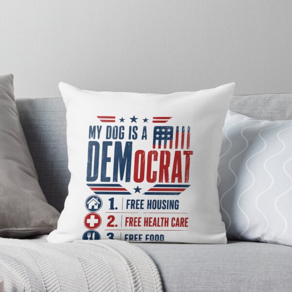 Item preview, My Dog Is A Democrat Funny Political Humor Dog Owner designed and sold by JonesFlora2025.