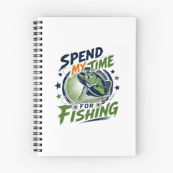 Item preview, Spend My Time For Fishing Angler Hobby designed and sold by JonesFlora2025.