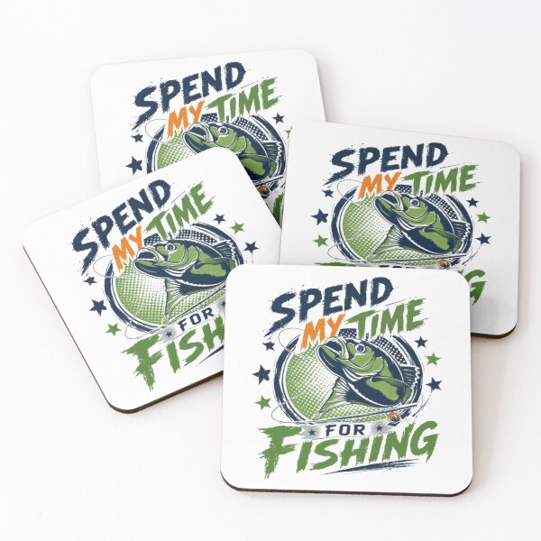 Item preview, Spend My Time For Fishing Angler Hobby designed and sold by JonesFlora2025.