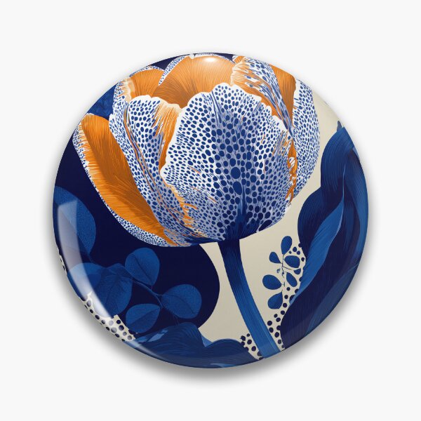 Item preview, Bold Patterned Tulip Floral  designed and sold by AquariusCr8iv.