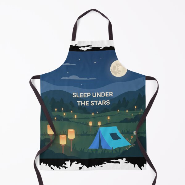 Item preview, Sleep Under the Stars Camping Design designed and sold by Krishnacre8.