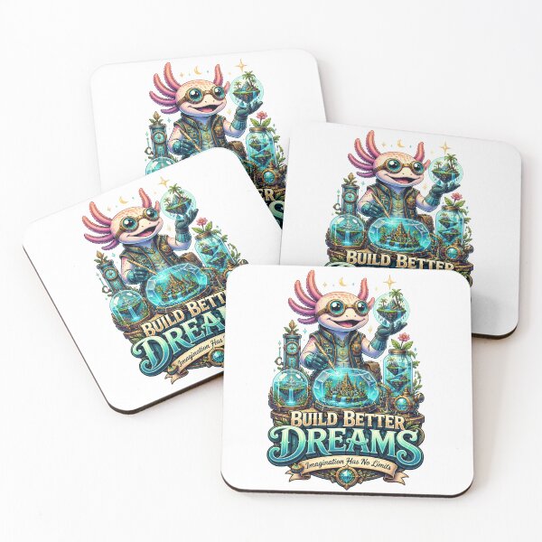 Item preview, Build Better Dreams Axolotl Creator designed and sold by Sovereign Supply Co..