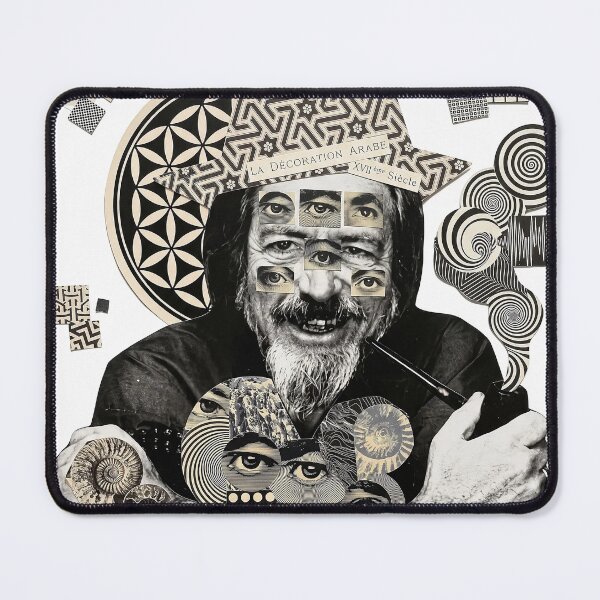 Item preview, Alan Watts Visionary Mystic designed and sold by Mystikos Art.