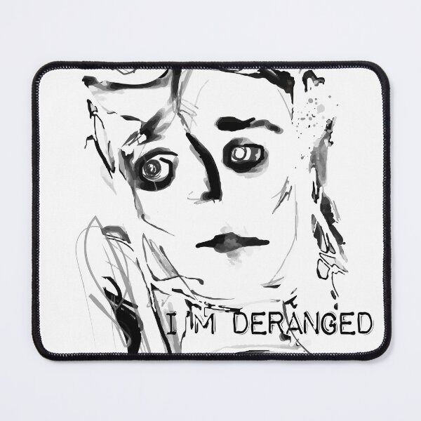 Item preview, Deranged Mind – Expressionist Portrait Inspired by Dark Art, (Tribute To David Bowie) designed and sold by Lifer Art and Design.
