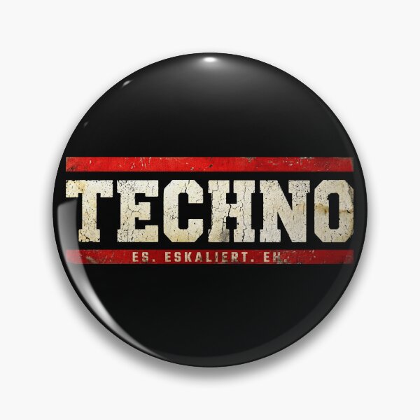 Item preview, German Techno Rave Es Eskaliert Eh Grunge designed and sold by SPAZE-Typo.