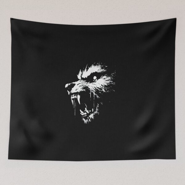 Item preview, Vintage Spooky Werewolf designed and sold by Gbriel3.