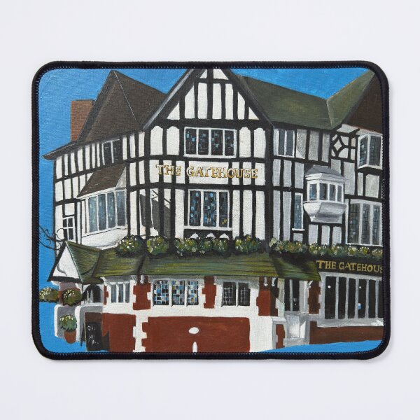 Item preview, The Gatehouse Pub, Highgate, London, UK. designed and sold by Aylmer Art, Aylmer Parade, N2 0PE.
