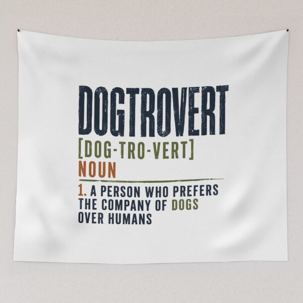 Item preview, Dogtrovert A Person Who Prefers Dogs Over Humans Dog Lover Pet Owner designed and sold by JonesFlora2025.
