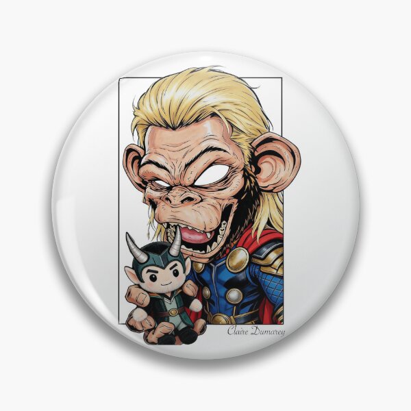 Item preview, Monkey Drawing #8 designed and sold by Claire Caricatures.