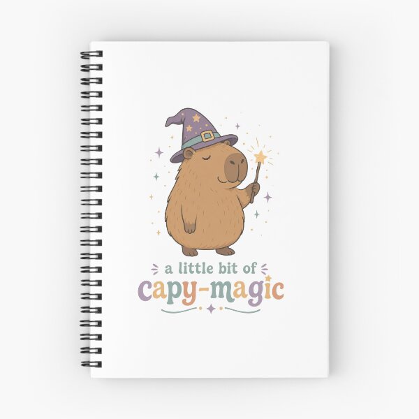 Item preview, Cute Wizard Capybara with Magic Wand designed and sold by ML-Media.
