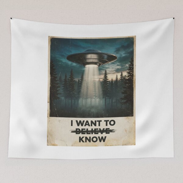 Item preview, I Want To Believe designed and sold by Solsunx.