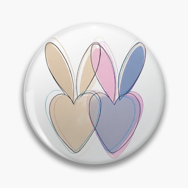 Item preview, Hop Into Love | Cute Bunny Hearts | Kawaii Rabbit Valentine's Design designed and sold by Nexahubonline.