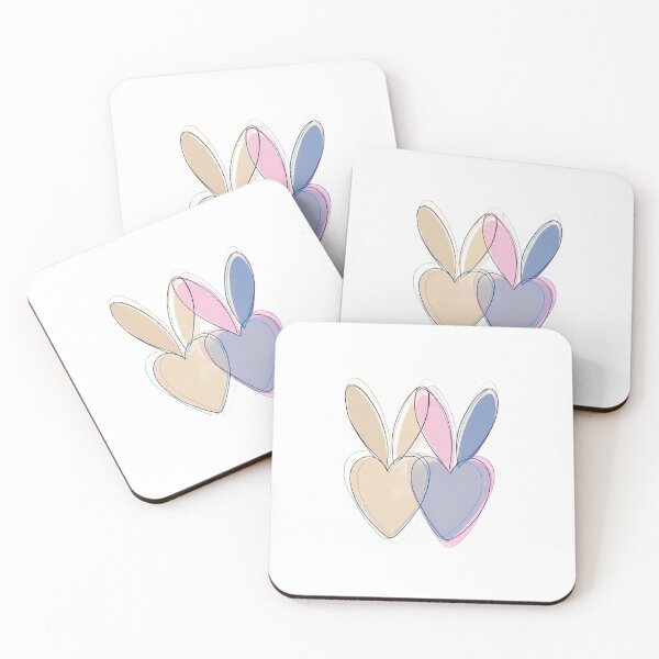 Item preview, Hop Into Love | Cute Bunny Hearts | Kawaii Rabbit Valentine's Design designed and sold by Nexahubonline.
