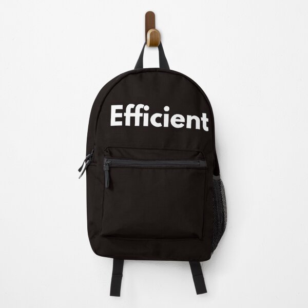Item preview, Efficient Minimal Typography | Productivity Quote | Modern Motivational Text Design designed and sold by Rush2Buy.