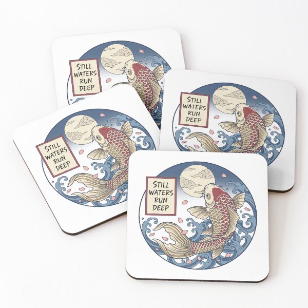 Item preview, Fishing adventures, still waters run deep designed and sold by Fernhaven.