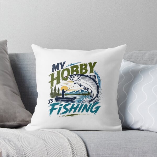 Item preview, My Hobby Is Fishing Fisherman Angler Outdoor Sport Enthusiast designed and sold by JonesFlora2025.