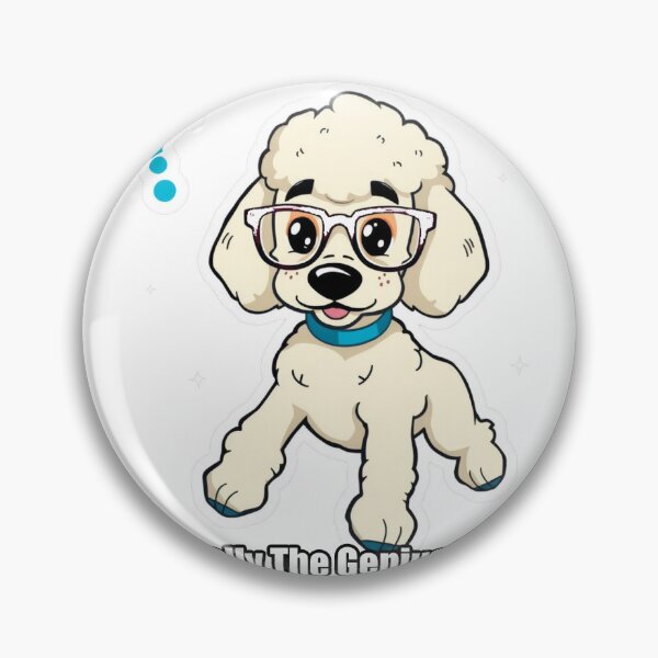Item preview, Poodle - Actually The Genius Here - Funny Poodle Gift designed and sold by pawdrops.