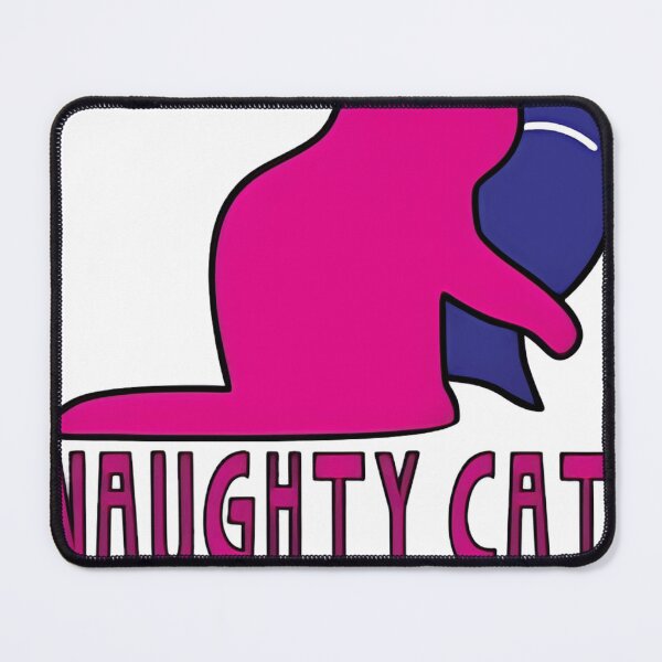 Item preview, NaughtyPinkCat designed and sold by WhimsicalDoodl.