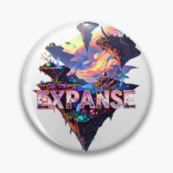 Item preview, Expanse Alien Floating Island Sunset Vista designed and sold by Mootiverse.