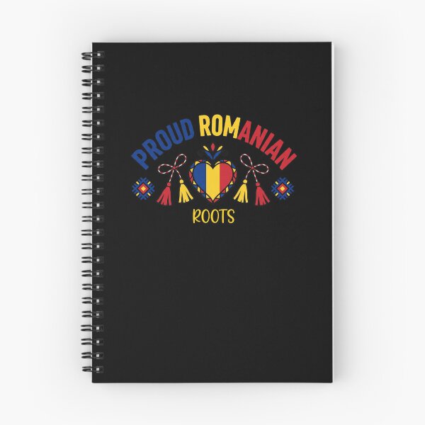 Item preview, Proud Romanian Roots Flag Heart Mărțișor Traditional Art designed and sold by Antdoodle.